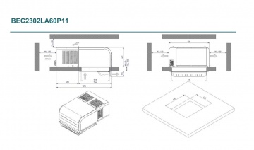 Monobloc Rivacold BEC2302LA60P11